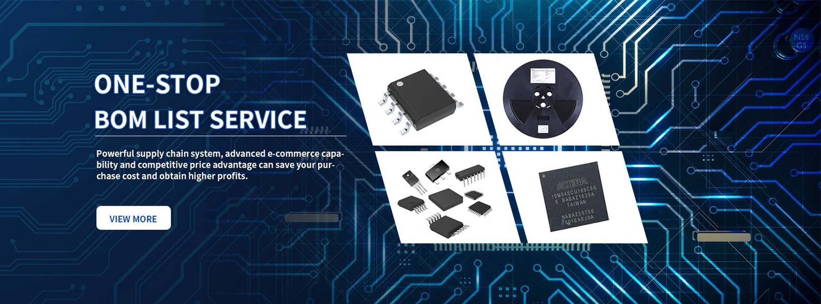 qualité Circuit intégré IC usine